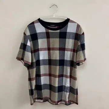 BLACK LABEL CRESTBRIDGE 체크 무늬 티셔츠 L