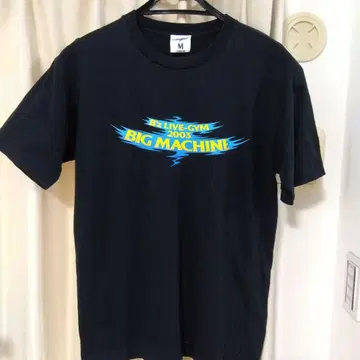 B'z LIVE-GYM2003BIG MACHINE 투어 티셔츠 사이즈 M