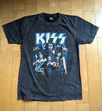 KISS 그래픽 티셔츠 L 사이즈