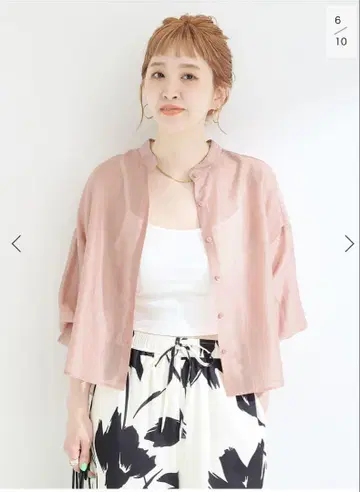워셔블 오간디 크롭 셔츠 bc.stock 이번 시즌