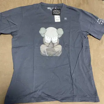 KAWS 티셔츠 XL 다크 그레이