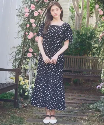 LANTINAM 티타임 머메이드 원피스