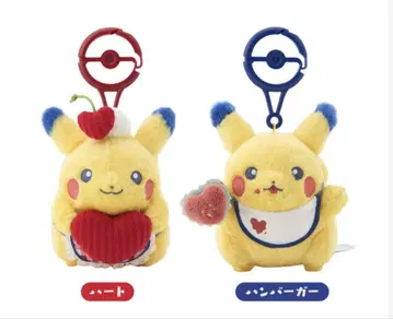 PIKACHU DINER 마스코트 2종 파우치 세트