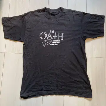 THE OATH EARS GOING DEAF TOUR 티셔츠 2002