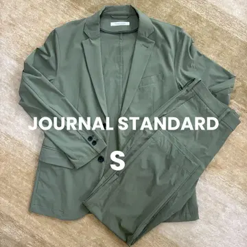 JOURNAL STANDARD 카키 셋업 S 나일론 원단
