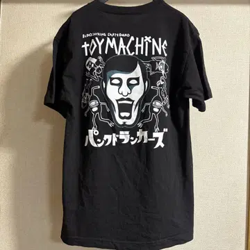 TOY MACHINE 블랙 티셔츠 M