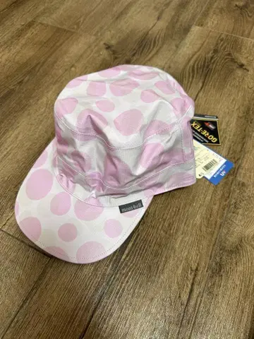 mont-bell GORE-TEX 핑크 도트 캡 M/L