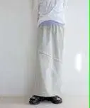 미사용 새상품 택 포함 지나시스 절개 컷 내로우 스커트