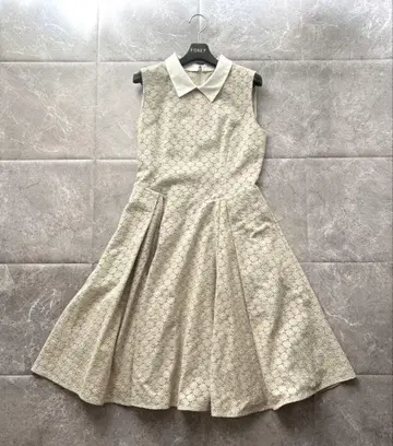 폭시 Camellie Bouquet 원피스 40 플라워 레이스
