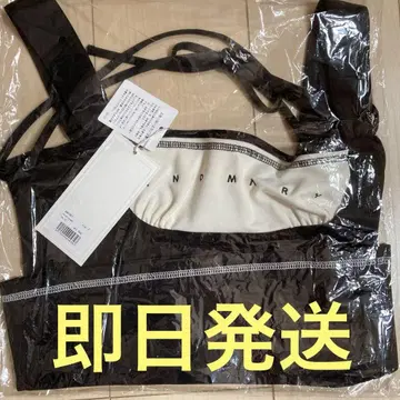 앤드메리 루카 스티치 톱 블랙