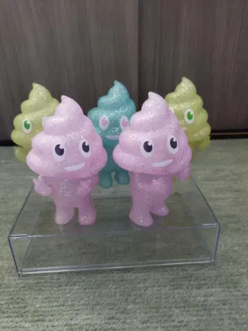 똥군 소프트 비닐 라메 컬러 5개 세트
