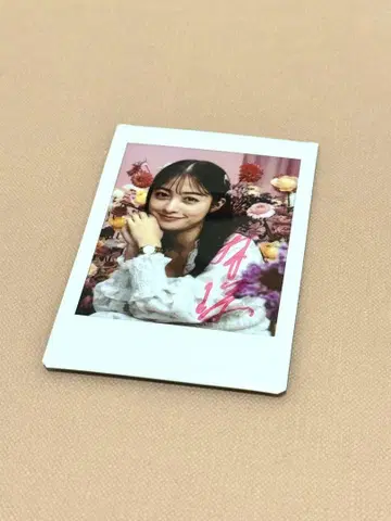 하시모토 칸나 친필 사인 폴라로이드