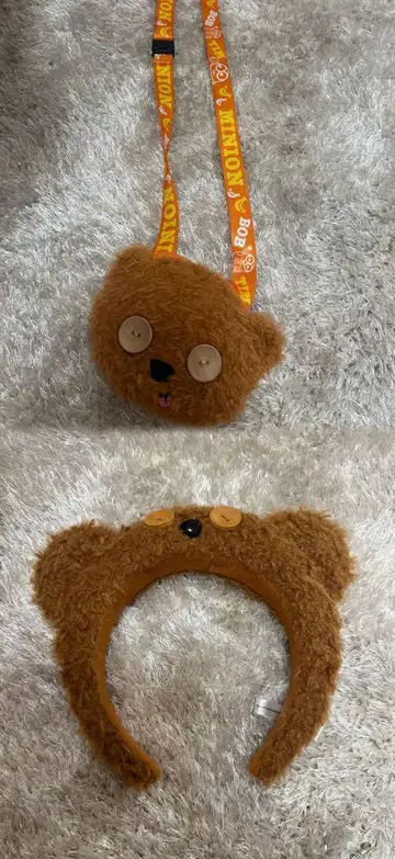 팀카 머리띠와 미니백