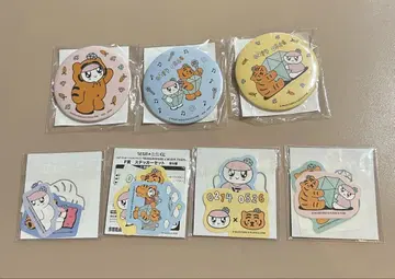 세븐틴 모자 꽁지 캔 배치 스티커 세트 공식 캐릭터