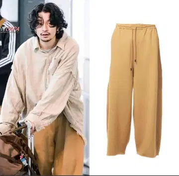 Lu'u Dan Wide Leg Sweatpants 루단 츠네타 다이키