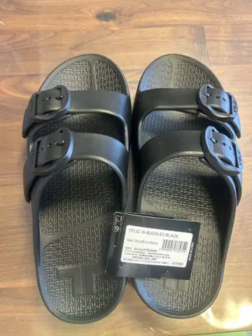 새상품 TELIC W-BUCKLE2 BLACK 2XL 28.5~29cm