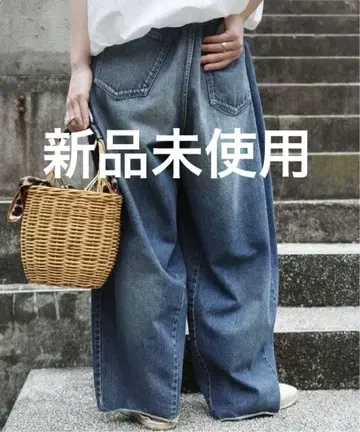journal standard luxe 데님 스위치 팬츠