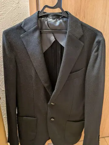EDIFICE 남성용 블랙 자켓