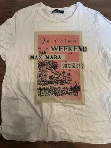 MAX MARA WEEKEND 그래픽 티셔츠
