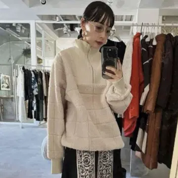 아메리 스퀘어 보아 반지퍼 톱