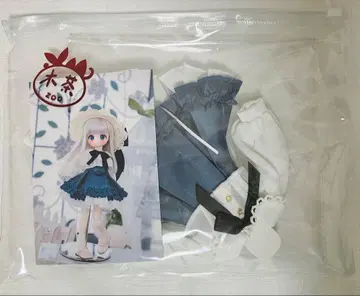 키차 동물원 백조 정원 초대장 네이비 컬러