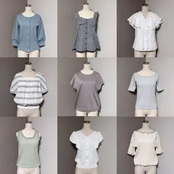 묶음 판매 여성용 의류 18점 아푸와이저 리셰 미슈마슈