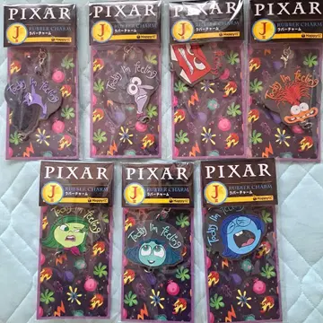 해피 복권 Happy 복권 픽사 PIXAR J상 러버 참 7종