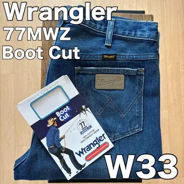Wrangler 부츠 컷 W33 워시 가공
