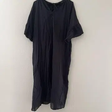 FREAKS STORE 플레어 슬리브 롱 원피스