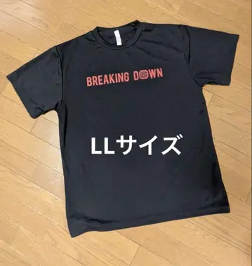 BREAKING DOWN 티셔츠 LL 블랙