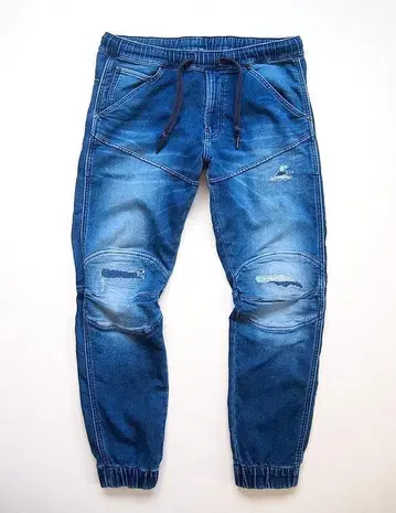 G-STAR RAW 지스타 데미지 가공 조그 데님 엘르 우드 M