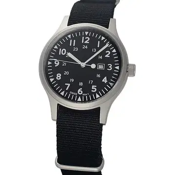 NAVAL WATCH US Army Type Mil.-01A-BK 새상품