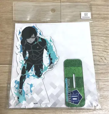 블루 록 이토시 린 아크릴 스탠드 아크릴 스탠드 가라오케의 철인 가라테츠