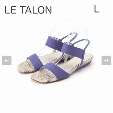 LE TALON 2cm 밴딩 스트랩 샌들 L