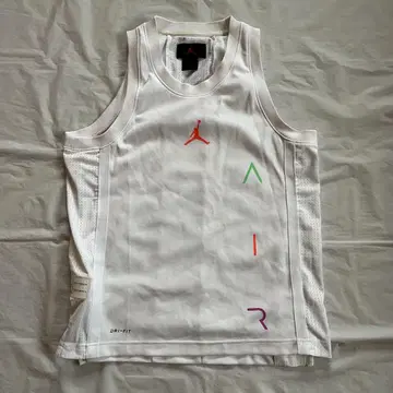 Jordan DRI-FIT 화이트 탱크탑 L 사이즈