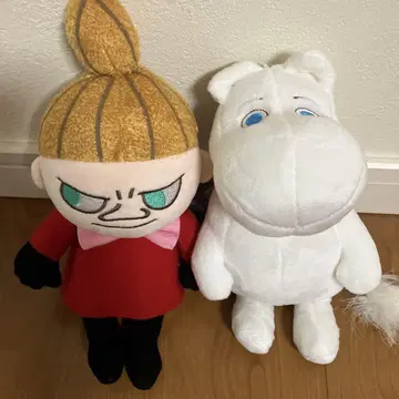 무민 리틀 미이 봉제 인형 2개 세트 미사용