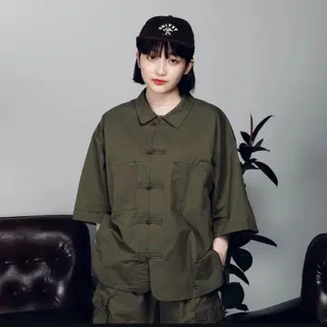 미사용품 Ballsy brothers 볼지 브라더스 차이나 셔츠