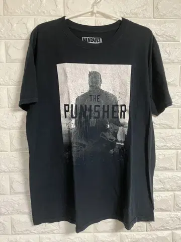 Marvel The Punisher 티셔츠 마블 L 사이즈