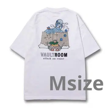 vaultroom 볼트룸 라다 진격의 거인 티셔츠 화이트 M