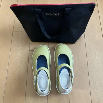 Monet 그린 슬립온 토트백 포함