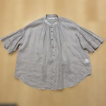 MANON 마농 린넨 블라우스 베이지 사이즈 0