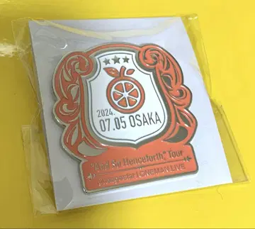 Orangestar 회장에서만 판매되는 핀즈 osaka