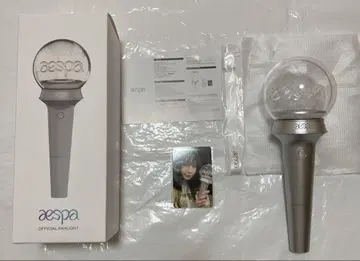 aespa 공식 응원봉(지젤 트레이딩 카드 포함)