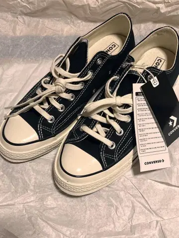 CONVERSE CT70 척 테일러 블랙 로우 컷