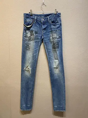 Hysteric Glamour 스터드 데님 S 사이즈