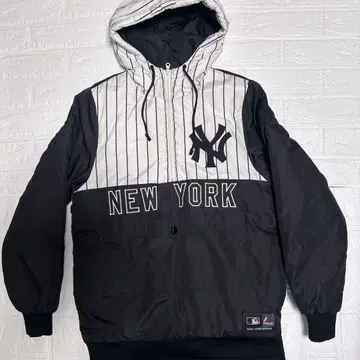 NEW YORK 양키스 아노락 후드티 충전솜 마제스틱