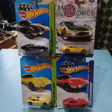 핫휠 미니카 세트 도요타 2000GT 4대