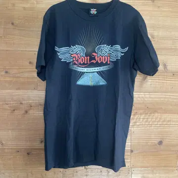 Bon Jovi 블랙 티셔츠 L