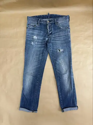 DSQUARED2 스키니 데님 스트레치 소재 44 워시 가공
