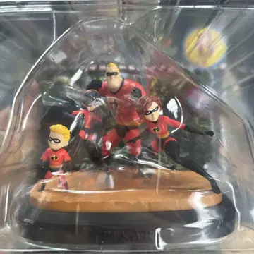 PIXAR 인크레더블 패밀리 피규어 세트